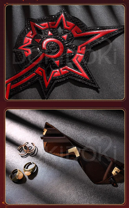 IN STOCK Mavuika Cosplay Costume Game Genshin Impact Cosplay【XS-2XL】DokiDoki-R Pyro Archon Mavuika Women Black Costume Plus Size