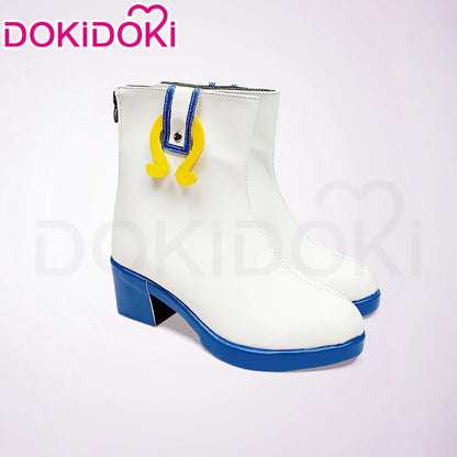 IN STOCK Mejiro McQueen Toukai Teiou Daiwa Scarlet Oguri Cap Gold Ship Cosplay Shoes DokiDoki Women Long Boots Cosplay Shoes
