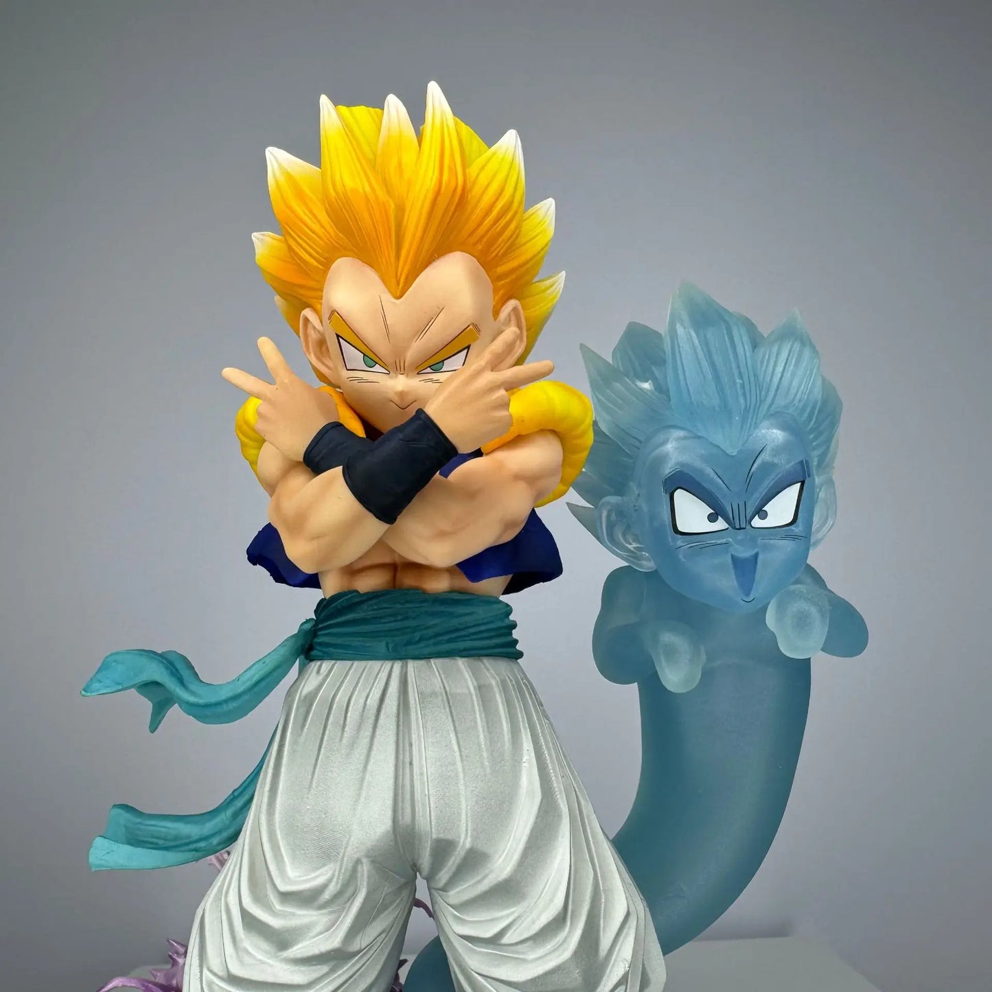 Dragon Ball Z Figures Super Saiyan Gotenks Anime Figurine Ghost Squad Model Statue Doll Collection Decoration Kids Toys Gift