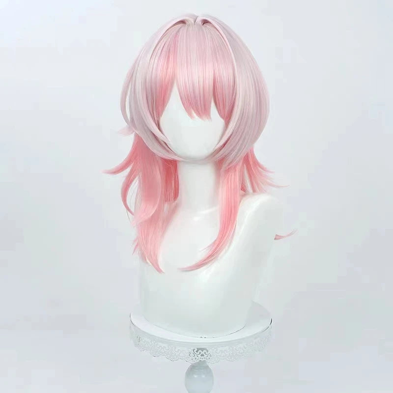 Honkai Star Rail March 7th Cosplay Costume Big Size Cotton Polyester
