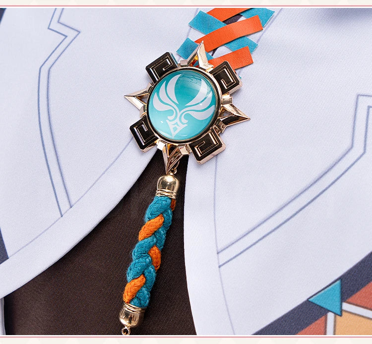 IN STOCK Ifa Cosplay Costume Game Genshin Impact Cosplay【XS-3XL】DokiDoki-N Ifa Hat Men Costume Plus Size