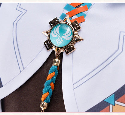 IN STOCK Ifa Cosplay Costume Game Genshin Impact Cosplay【XS-3XL】DokiDoki-N Ifa Hat Men Costume Plus Size