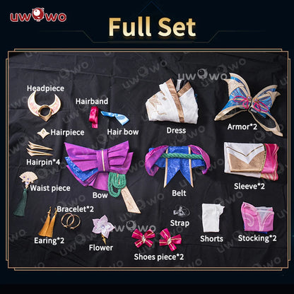 LAST BATCH UWOWO Lux Cosplay Game Prestige Spirit Blossom Lux Cosplay Costume Halloween Costume