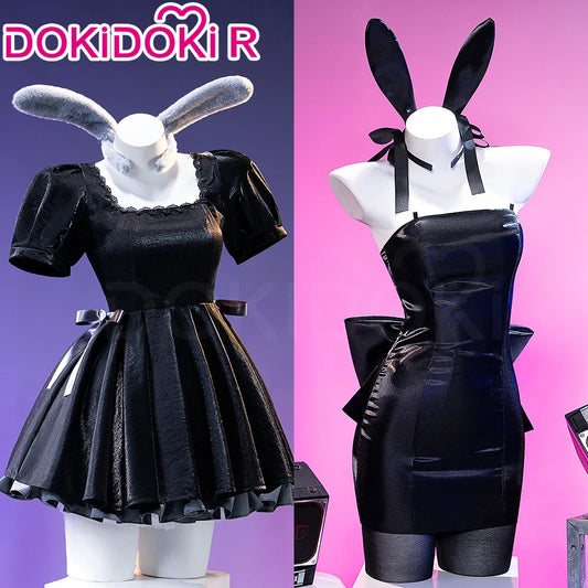 IN STOCK Mizi Sua Cosplay Costume Anime Alien Stage DokiDoki-R Women Sexy Costume Third Anniversary Rabbit Cafe Dress Cosplay