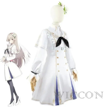 Blue Archive Kirihuji Nagisa Cosplay Costume Set Polyester Asian Size