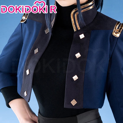 IN STOCK Caitlyn Cosplay Costume Anime Cosplay【S-3XL】DokiDoki-R Women Uniform Caitlyn Halloween Costume Plus Size