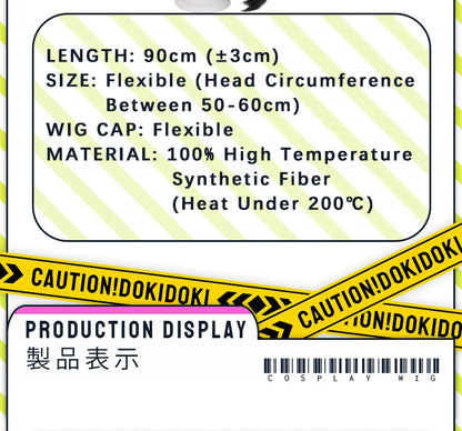 IN STOCK Astra Yao Wig Game Zenless Zone Zero DokiDoki ZZZ Women 90cm Long Straight Hair Astra Cosplay Free Wig Cap