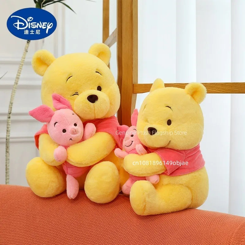 35/45/60cm Big Size Disney Winnie Anime Plush Stuffed Doll Room Decor Plushies Pillows Kawaii Ornaments Children's Holiday Gifts