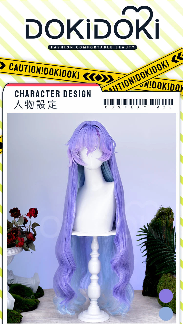 IN STOCK Augusta Cantarella Cartethyia Fleurdelys Iuno Wig Game Wuthering Waves DokiDoki 100cm Wig Cantarella Cosplay Free Cap
