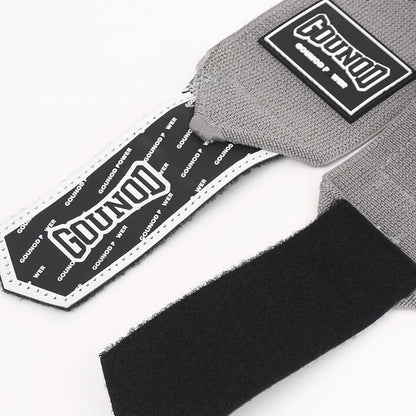 Gounod Sports Winding Wristband for Fitness Weightlifting and Horizontal Bar Training - BLACK