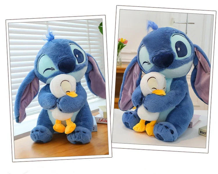 67cm Big Size Disney Lilo & Stitch Anime Plush Stuffed Doll Room Kawaii Plushies Pillow Decorations Children's Holiday Gifts