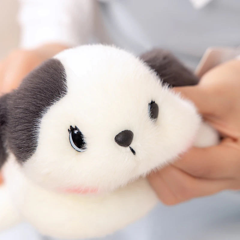 20cm Kawaii Furry Friend Stuffed Animal Dog Soft Toy Lying Puppy Panda Monkey Plushies Cute Wrist Support Plush Doll