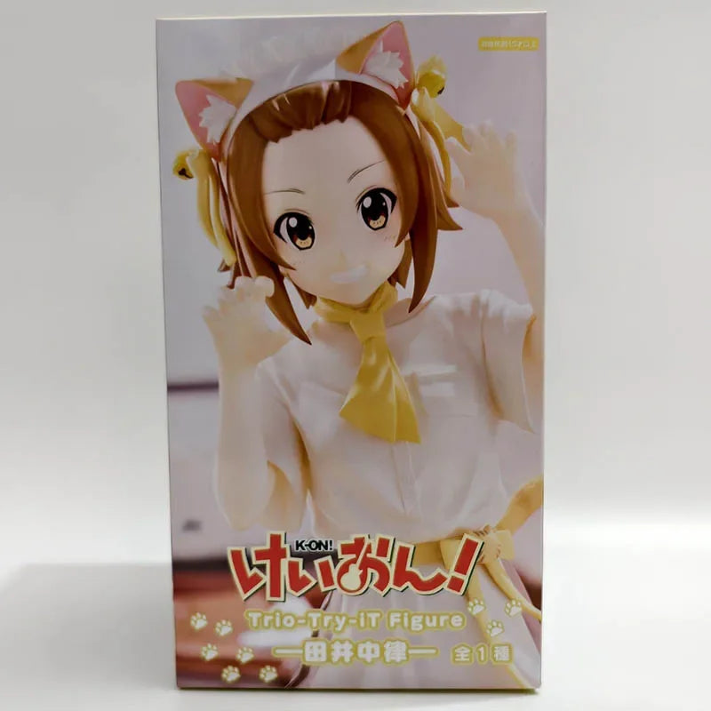 FuRyu K-ON Trio PVC Anime Figure Model 21-22CM - Tainaka Ritsu