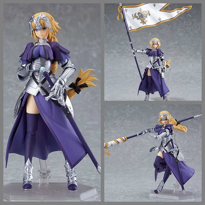 New Fate Grand Order Ruler Jeanne D'Arc Movable Action Figure 14cm PVC Collectible Anime Toy Desktop Decor Fans Gift Boy'S Gift