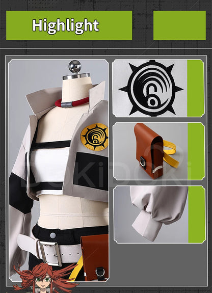 Riyo Rudo Cosplay Anime Gachiakuta【XS-3XL】DokiDoki-R Women Men Costume Rudo Surebrec Li Glaze Riyo Cosplay Wig Plus Size