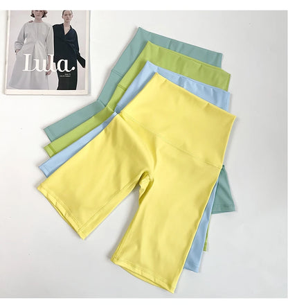 2 Pieces Yoga Shorts Gym Sports Sets Women Fitness Suits Cross Back Bra Top High Waist Shorts Running Workout Clothes Tracksuit