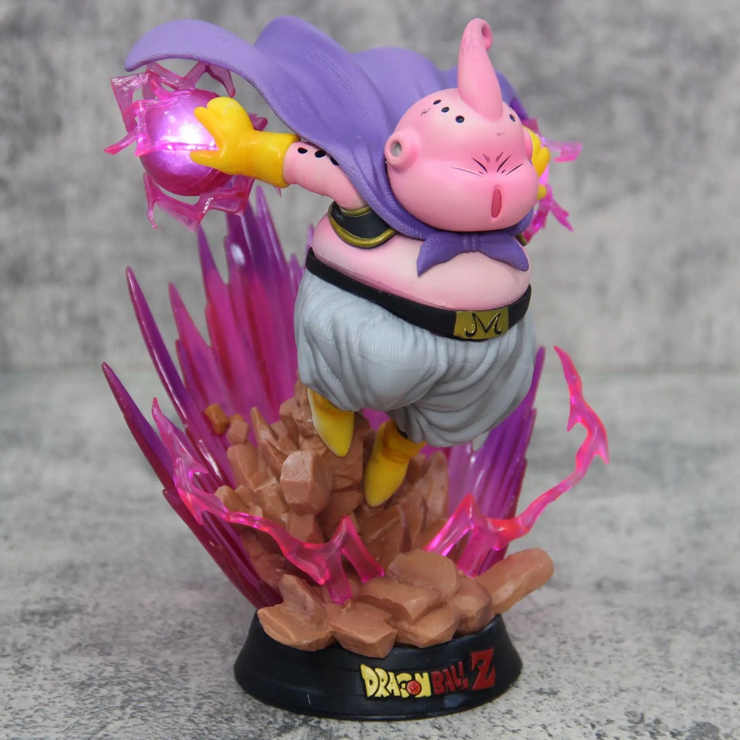 Dragon Ball Majin Buu Glowing Anime Statue - Pvc Collectible Figure Desktop Decoration Ornaments Kid Birthday Gift Toy 19cm