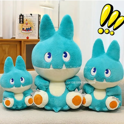45/60/80cm Big Size Pokemon Snow Lax Anime Plush Stuffed Doll Room Decoration Plushies Kawaii Pillow Ornaments Children's Gifts