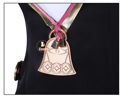 Zenless Zone Zero Sweety Cosplay Costume Wig Cheongsam Uniform Headwear Sunglasses Yum Cha Sin Halloween for Women Girls iCoser