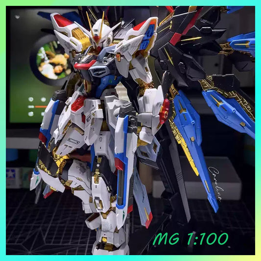 【IN STOCK】CHANGLONG 7701 Strike Freedom MGEX MG 1/100 Assembly Model Kit Anime Figure Collectible Customized Children's Toy Gift
