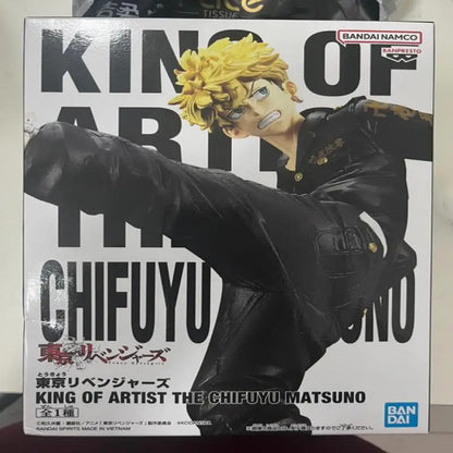 Original In Stock King of Artist Koa Tokyo Revengers Manjiro Sano Draken Mitsuya Takashi Action Figure Model Gifts Genuine