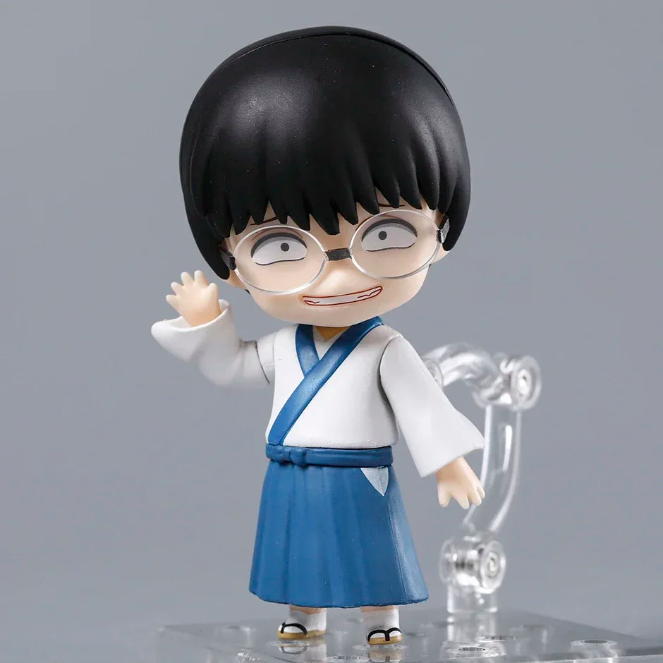 Anime Sakata Gintok Figures GINTAMA Kagura Figurines Q Version Shimura Shinpachi Figure PVC Birthday Collection model Toys Gifts