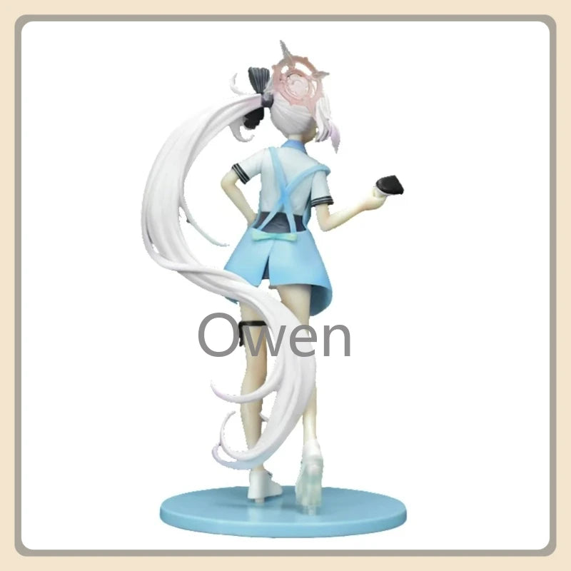 24cm Anime Blue Archive Figurine Mutsuki Cashier Action Figures PVC Cute Girl Statue Collection Model Peripheral Decor Toys Gift