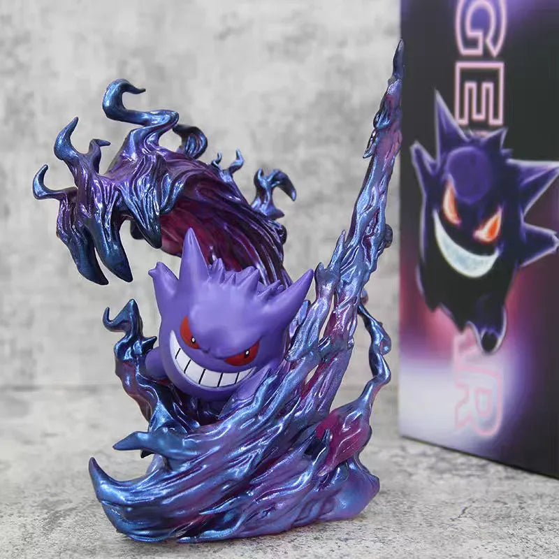 19cm Pokemon Gengar Anime Figure Ghost Claw Action Figure Pvc Model Statue Collection Decoration Ornaments Toys Birthday Gift