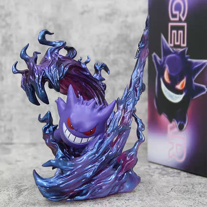 19cm Pokemon Gengar Anime Figure Ghost Claw Action Figure Pvc Model Statue Collection Decoration Ornaments Toys Birthday Gift