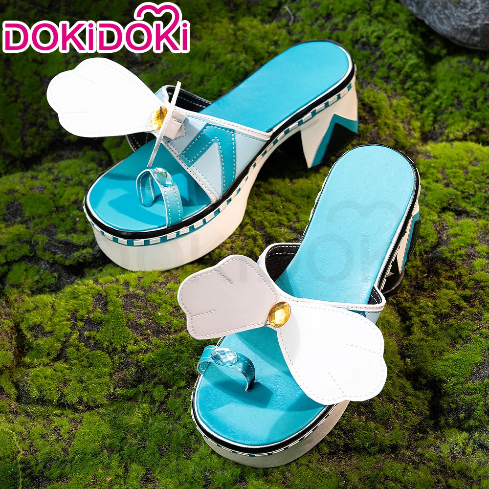 Mavuika Xilonen Mualani Kinich Chiori Charlotte Gorou Navia Clorinde Shoes Game Genshin Impact DokiDoki Cosplay Natlan