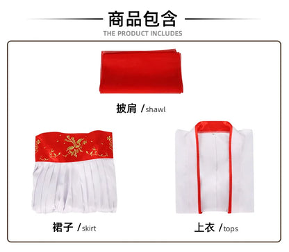Anime The Apothecary Diaries Maomao Cosplay Costume Red Dress Kusuriya No Hitorigoto Season 2 Halloween Party for Women Girls