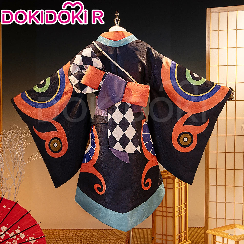 IN STOCK Kusuriuri Cosplay Costume Anime Mononoke【S-3XL】DokiDoki-R Men Kimono Costume Kusuriuri Cosplay Halloween