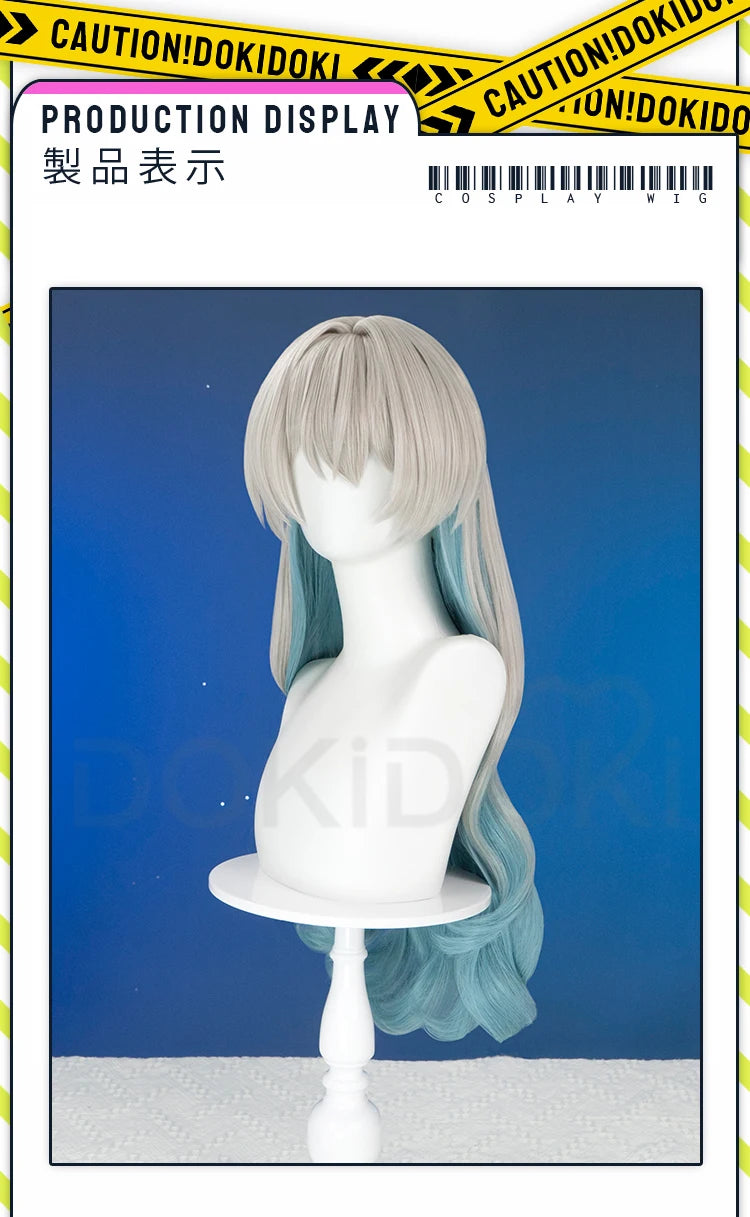 IN STOCK Firefly Cosplay Costume Game Honkai: Star Rail DokiDoki-SR HSR Female Cute Costume Outlet Firefly Cosplay Wig Halloween