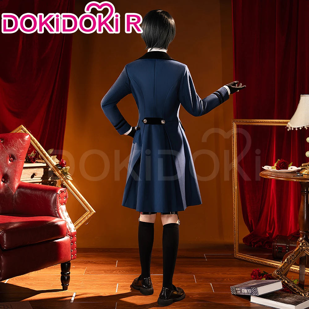 IN STOCK Ciel Sebastian Cosplay Costume Anime【S-3XL】DokiDoki-R Men Halloween Uniform Ciel Cosplay Plus Size