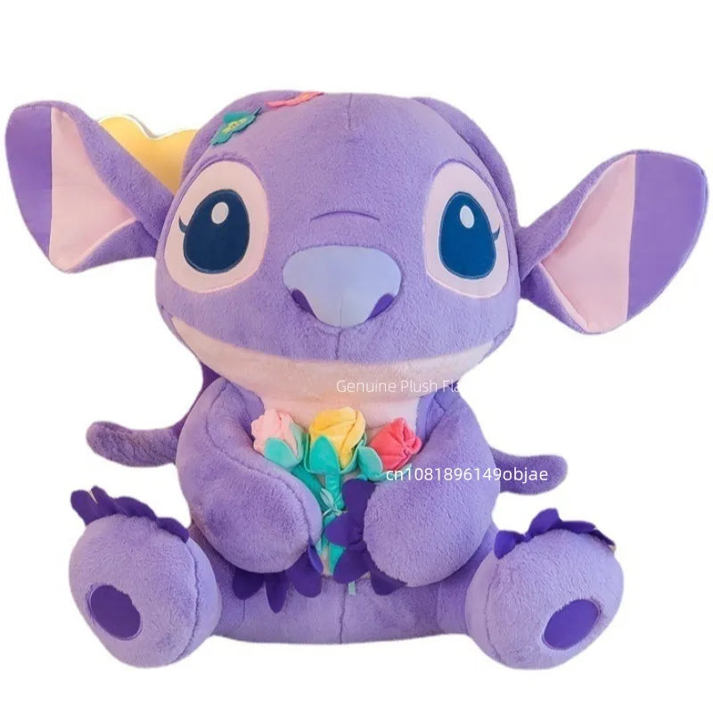 35/55/70CM Big Size Disney Stitch Cute Anime Plush Stuffed Doll Room Decoration Peluche Pillow Kawaii Plushies Ornaments Gifts
