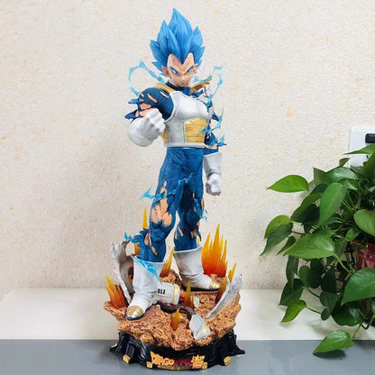 23cm Dragon Ball Anime Figures Demonize Vegeta Super SaiyanPvc Model Statue Doll Collection Decoration Ornaments Toys Gift