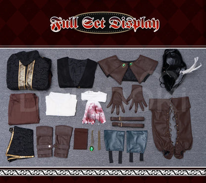 IN STOCK Lady Maria Cosplay Costume Game Bloodborne【S-2XL】DokiDoki-R Women Halloween Costume Hat Plus Size