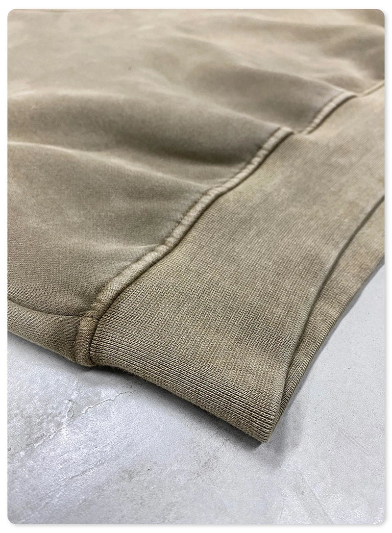 ZODF Winter Women Short Fleece Cropped Sweatshirts Girls Female Hip Hop Loose 400gsm V-Neck Pullovers Brand Tops HY0437