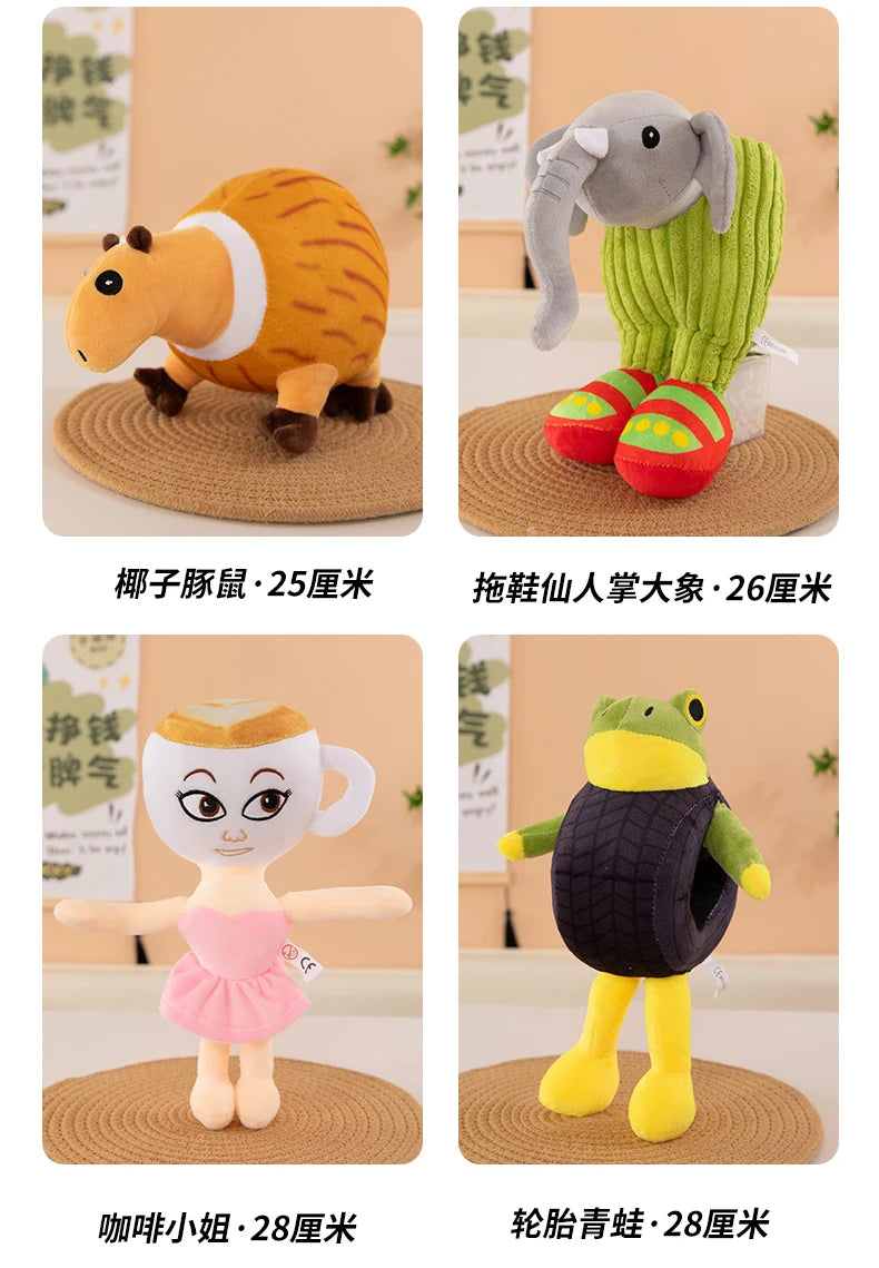 Tralalelo Tralala Plush Tungtungtung Italian Brainrot Al TralaleDoll Plush Toy Girlfriend Cute Kid Children's Birthday Gift