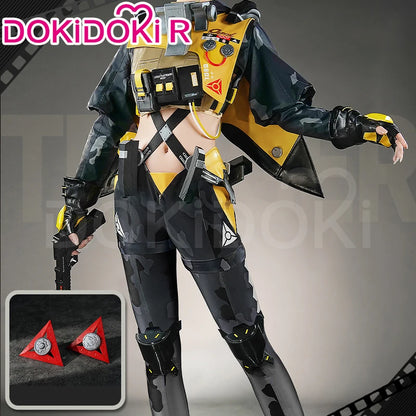 Trigger Cosplay Costume Game Zenless Zone Zero【S-2XL】DokiDoki-R ZZZ Trigger Women Halloween Sexy Costume Plus Size