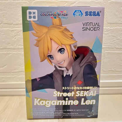 Bandai SEGA Hatsune Miku Kaito Meiko Megurine Luka Kagamine PVC Figures - Len
