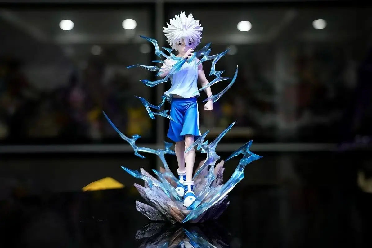 23cm Hunter Anime Figures Killua Zoldyck Figure Manga Action Figure Pvc Model Statue Collection Decoration Toys Gift Ornaments