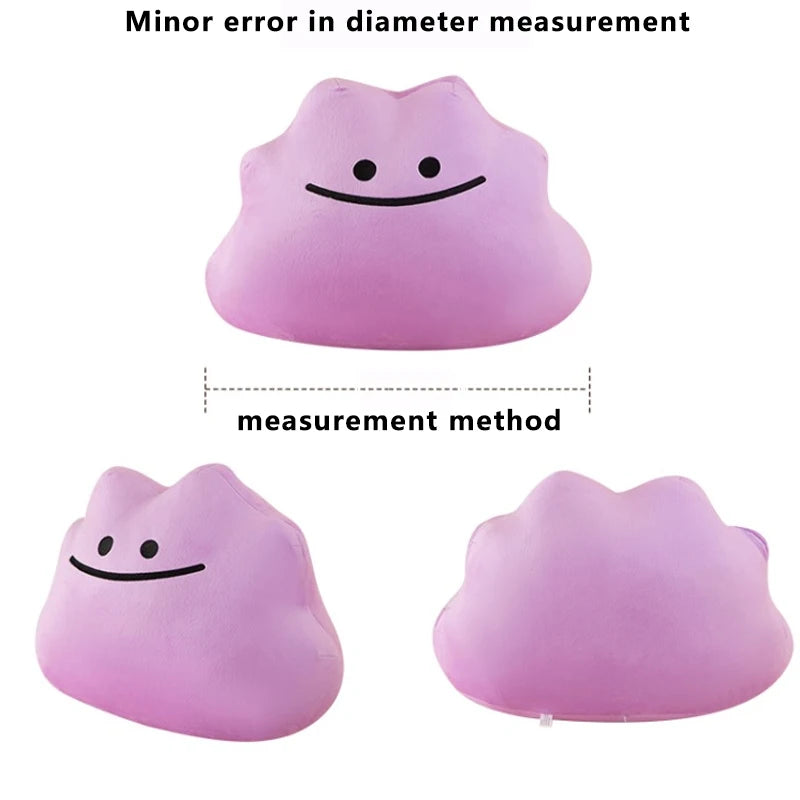 30/60cm Cartoon Large Ditto Pillow Pokemon Plush Toys Doll Cute Ornament Stuffed Plushie Kawaii Sofa Pokémon Gift for Children
