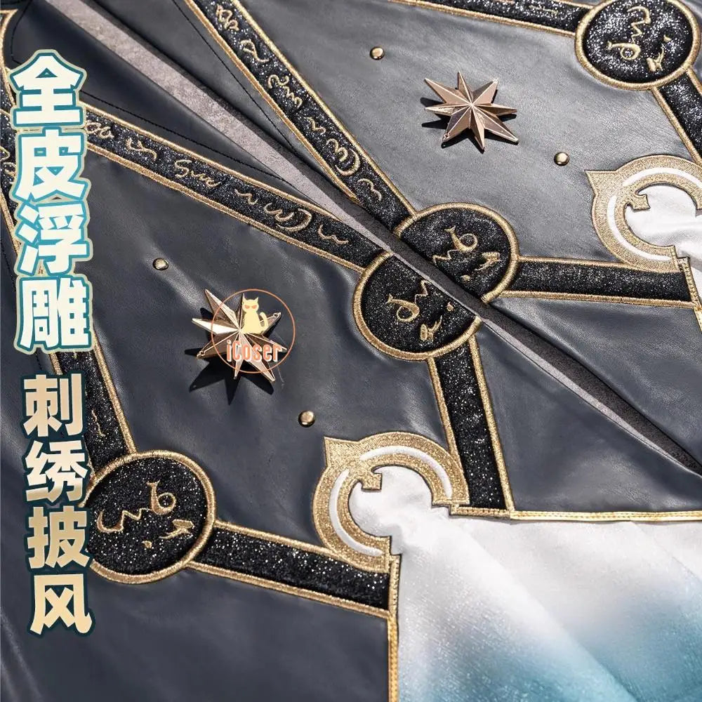 Honkai Star Rail Anaxa Cosplay Costume Wig Uniform Outfit Anaxagoras Grove of Epiphany Amphoreus Halloween Women Men Carnival