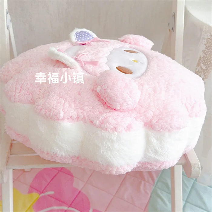 Sanrio My Melody My Sweet Piano Hello Kitty Round Square Plush Pillow Cute Cartoon Anime Home Decor Sofa Cushion Gifts For Girl