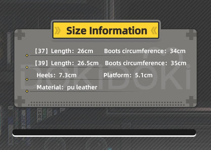 IN STOCK Ukinami Jane Doe Vivian Ellen Joe Hoshimi Miyabi Nicole Wise Cosplay Shoes Game Zenless Zone Zero DokiDoki-SR ZZZ Shoes