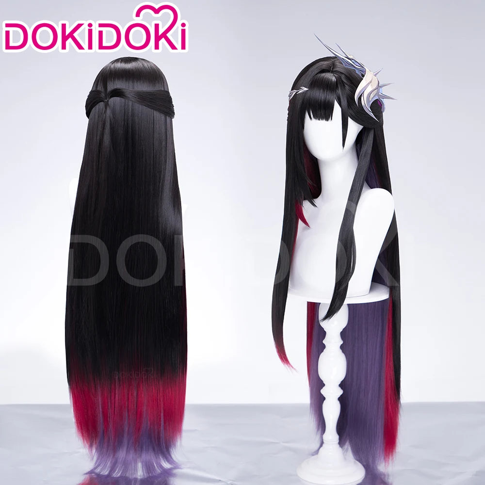 IN STOCK Cerydra Hysilens Wig Game Honkai: Star Rail Cosplay DokiDoki HSR Women 100cm Wig Hysilens Cosplay Headwear Free Cap