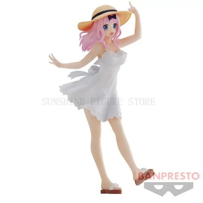 Banpresto In Stock Kaguya Sama Love Is War Fujiwara Chika Shinomiya Kaguya Hayasaka Ai Kyunties Action Figure Model Girls Gifts