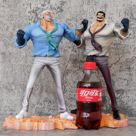 New 30cm One Piece Anime Figure Monkey·D·Garp Desk Decoration Hero Captain Kapp Model Toy For Acg Decoration And Collectibles