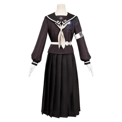iCoser Hiruko Shizuhara Cosplay Costume Dress The Hundred Line Battle Uniform Last Defense Academy Halloween Party Women Girls
